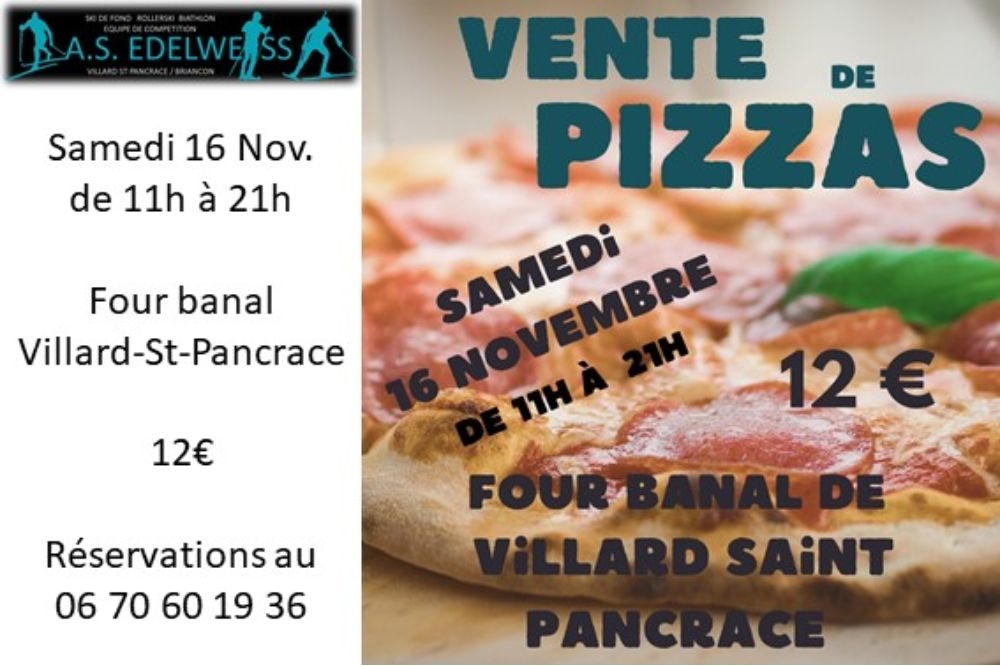 Vente de pizzas