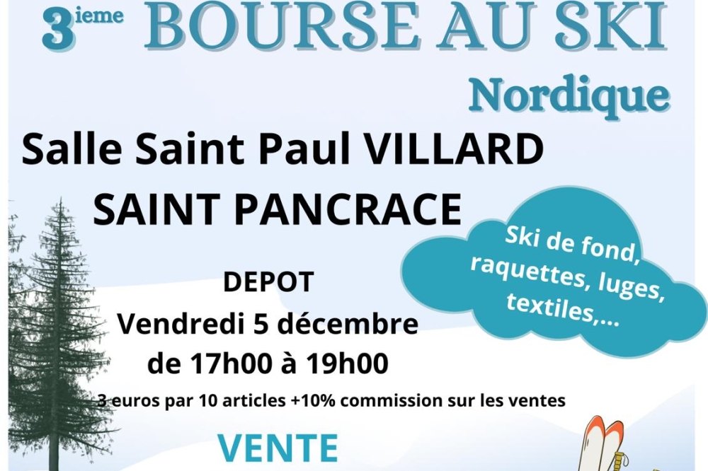 3ème Bourse au Ski Nordique
