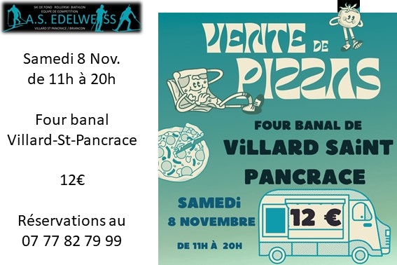 Les (célèbres) Pizzas du 8 Novembre !
