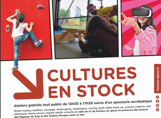 Cultures En Stock - 22/10 - Marché Couvert - Briançon
